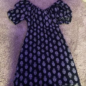 I only wore this cute dress one time and the back has a really cute bow.